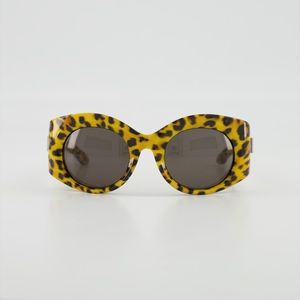 BALENCIAGA leopard print frame